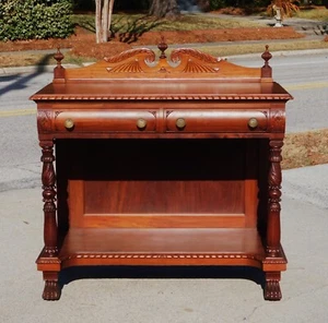 Federal Style Mahogany Server Sideboard Buffet circa 1910-20 - Picture 1 of 10