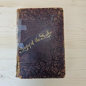 Lady Of The Lake By Sir Walter Scott Antique Hardcover Book 1888 T.Y. Crowell - Imagen 1 de 10