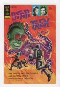 Star Trek 24 Gold Key series, trippy painted cover, nice flat cover FN+ 6.5 - Picture 1 of 2