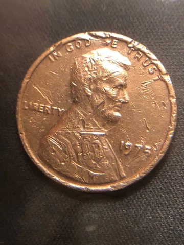 1975 ,LINCOLN CENT,EXTREMELY RARE ERRORS,SEE PICTURES** Cover