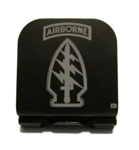 1st Special Forces Command Patch Laser Etched Aluminum Hat Clip Brim-it - Picture 1 of 10
