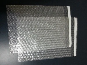 Bubble Bags Wrap 8" X 11.25" w/Self-Seal Flap Pouch 3/16" Number of Bags 100 - Picture 1 of 1