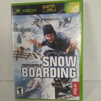 TransWorld Snowboarding Game (Microsoft, Xbox) No Manual Extreme Sports  - Image 1 of 4