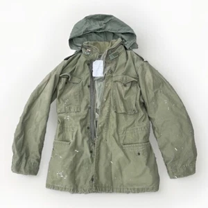 Coat Cold Weather Mans Field Military Jacket So Sew Styles Inc Vintage With Hood - Picture 1 of 7