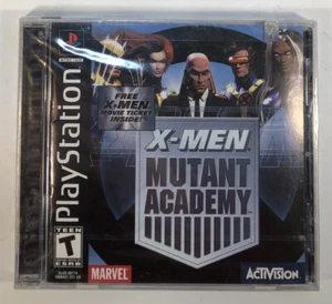 New Sealed X-Men: Mutant Academy (Sony PlayStation 1, 2000) PS1 Black Label - Picture 1 of 12