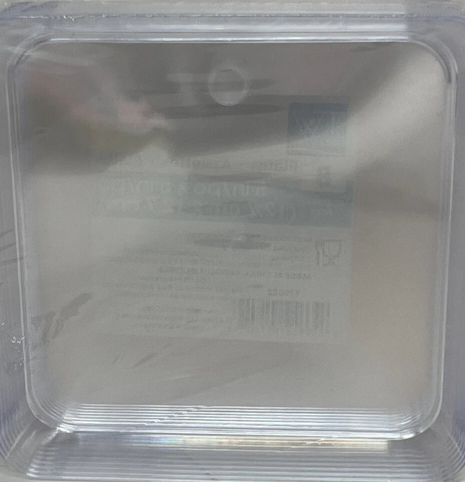 Clear Square 5in Plates 8ct - Image 1 of 2