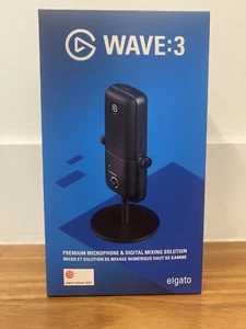 Elgato Wave:3 - Premium USB Condenser Microphone for Streaming, Podcasting, Reco - Picture 1 of 8