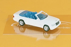 Herpa 420990 Mercedes-Benz 320 CE Cabrio mit Brabus-Monoblock IV Felgen weiß ! - Picture 1 of 2