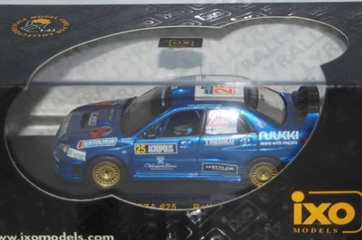 Ixo Subaru Impreza #25 Rally Acropolis 2005 RAM199 Sohlberg in 1:43 - Image 1 of 4