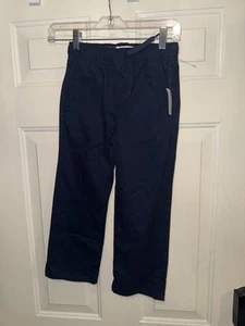 Old Navy Boys Small 6-7 Blue Straight Built-In Flex Ripstop Pull-On Pants (WTF9) - Picture 1 of 2