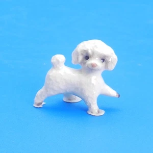 Hagen Renaker Miniature TOY POODLE Vintage Ceramic Dog Figurine - Picture 1 of 6