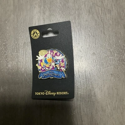 东京迪士尼度假区徽章 TDL 菲哈尔魔法米奇和唐纳德 — 第 1/2 张图片