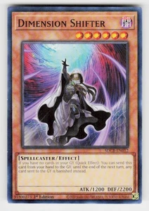Structure Deck: Legend of the Crystal Beasts #SDCB-EN012 Dimension Shifter - Picture 1 of 2