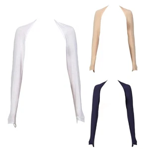 Multiuse Long Arm Sleeves Outdoor Sunproof Half Shawl Driving Cycling Arm Cover - Bild 1 von 11