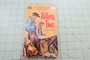 KILLERS TWO BY ALLAN K. ECHOLS 1963 VINTAGE MACFADDEN BKS WESTERN PB - Picture 1 of 3