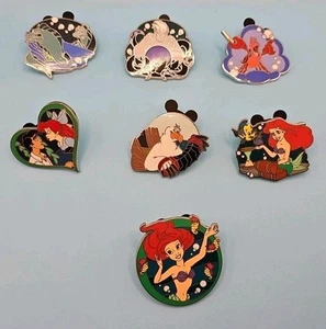Disney Ariel Little Mermaid Arielle Ursula Fabius 2012 Pin Set Anstecknadeln - Bild 1 von 15