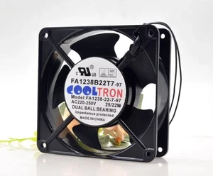 COOLTRON FA1238-22-7-97 AC220V-250V 25/22W 120*120*38MM Cooling Fan - Picture 1 of 4