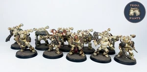 Warhammer 40k - Death Guard - Chaos Space Marines - 10 Plague Marine Squad - Picture 1 of 7
