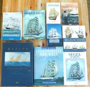 Schiffahrt: Segelschiffe / Windjammer, div. Titel 1987-2010, ungelesen - Foto 1 di 34