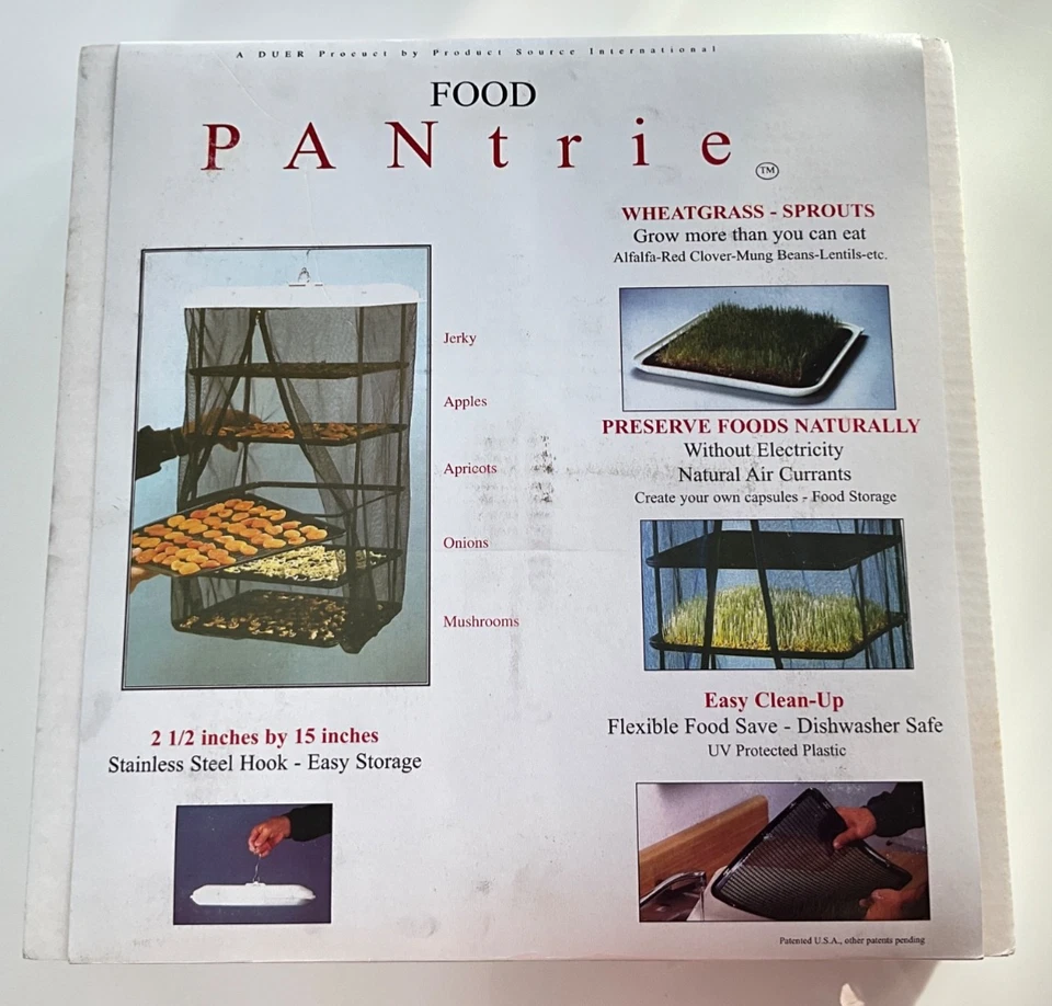 NEU Lebensmittel PANtrie Duer International Natürlich konservieren ~ Spross ~ Dörrautomat - Bild 1 von 1