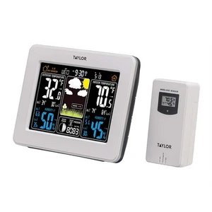 Wireless Digital Deluxe Color Weather Station Forecaster - Picture 1 of 5