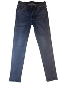 7 For All Mankind Jeans Women's Blue Slim Straight Stretch Denim Size 27 - Picture 1 of 9