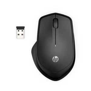 HP 280 Black Silent Mouse 3-Buttons 19U64AA#ABL Genuine USA Seller - Picture 1 of 11