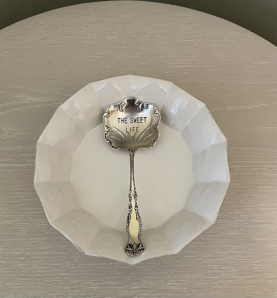 Mud Pie Servierschüssel-Set Mit Löffel – Grün Gepunktet, 11,4 Cm Hoch, 24,9 Cm Durchmesser, Dekorativ