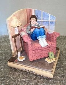 Hallmark American Girl Collection Molly 1944 Figur/Buchstütze Pleasant Co Vintage - Bild 1 von 18