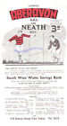 Aberavon And Neath V London Counties 1963 Rugby Programme At Aberavon Wales