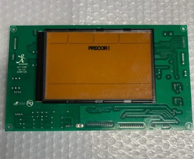 Tablero de control de pantalla de cinta de correr Precor 9,27 con software AT150035-104 Foto 1 de 2