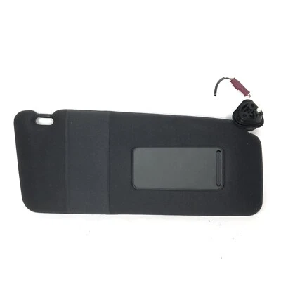 BMW X5 E53 2000-2006 parasol lado derecho pasajero espejo de tela negro fabricante de equipos originales Foto 1 de 4