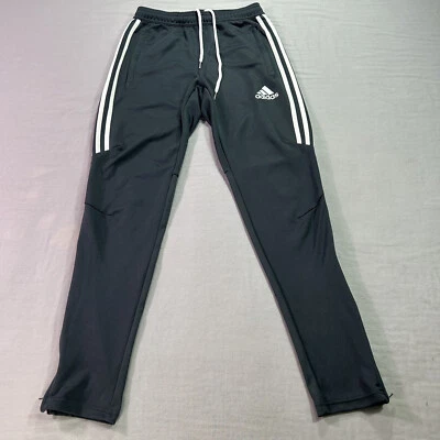 Adidas Tiro 19 Pants Womens Small Gray White Track Training Soccer Jogger - Image 1 of 4
