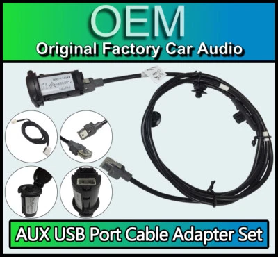Citroen C5 RD45 Aux USB Câble Port Adaptateur Kit Stéréo Radio Gratuit - Photo 1/4
