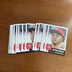 13x 2018 Topps Living Baseball Victor Robles Nationals (#80) Rookie Cards - Picture 1 of 2