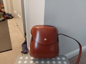 Unbrand Women's Brown Crossbody Handmade Messager Bag Size S - Picture 1 of 2