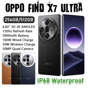 OPPO Find X7 Ultra 5G Snapdragon 8 Gen 3 50MP Hasselblad Camera 120Hz 100W IP68 - Afbeelding 1 van 25