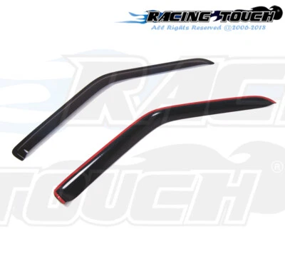 Para GMC Safari 85-05 Gris Oscuro Fuera de Canal Ventana Visera Protector Solar 2 un. Foto 1 de 4