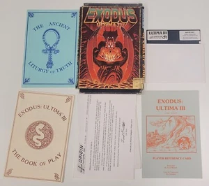 EXODUS-ULTIMA 3 Commodore gioco 64 C64 versione disco - completo di manuale - Foto 1 di 4