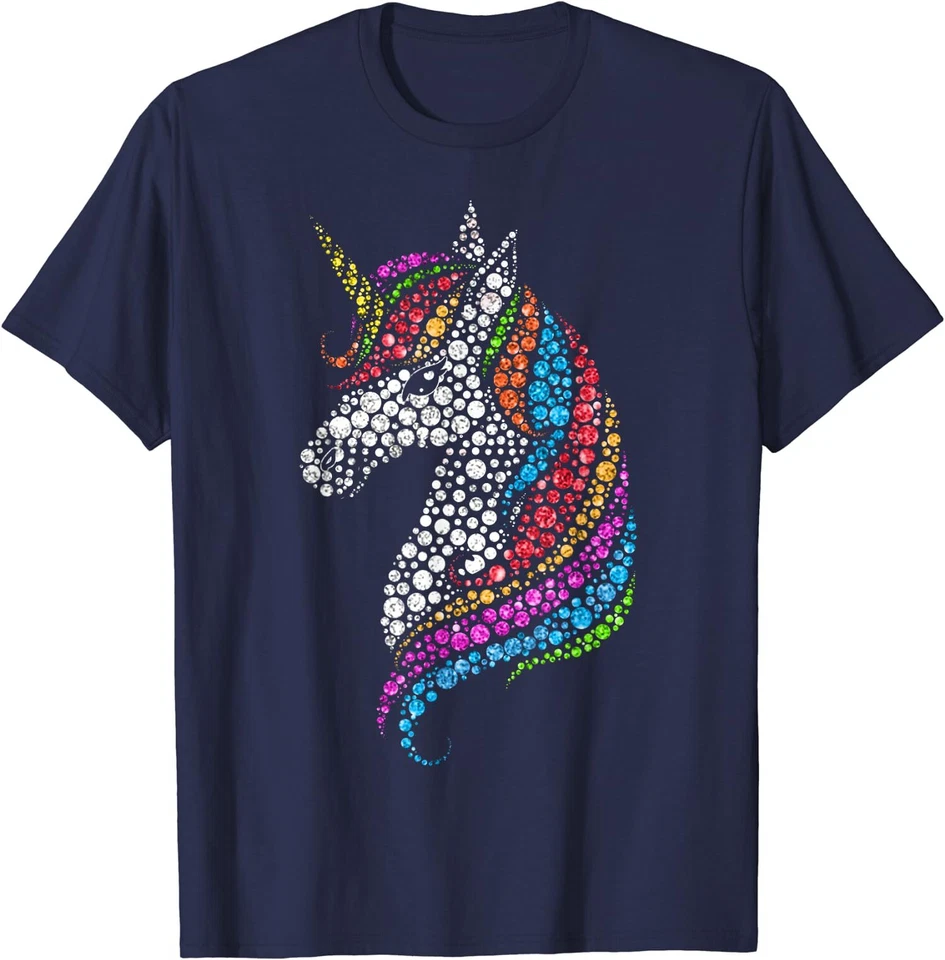 Camiseta unisex lunares unicornio día internacional del punto Foto 1 de 1