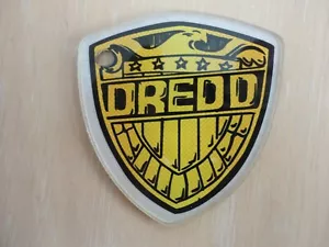 Judge Dredd Pinball Machine Promo Plastic Key Chain Mint - Bild 1 von 2