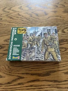 Revell WWII Soviet Infantry 1/72 02510 Complete 83 piece SEALED kit - Picture 1 of 6