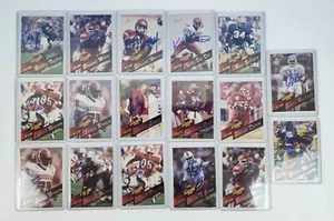 1995 Football Superior Pix, Superior Rookies- 17 Autograph Lot! - Mint Condition - Picture 1 of 11