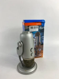 Blue Yeti USB Mic for Streaming & Recording – Silver(MIC ONLY) - Afbeelding 1 van 6