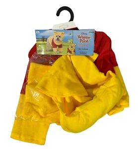 Winnie the Pooh Pet Costume Shirt and Headpiece for Dogs and Cats XL - Picture 1 of 2