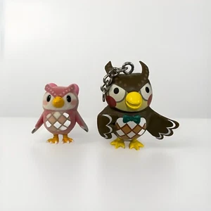 Animal Crossing Owls Blathers 2” Llavero y Celeste 1.5” Mini Figura Nintendo - Imagen 1 de 3