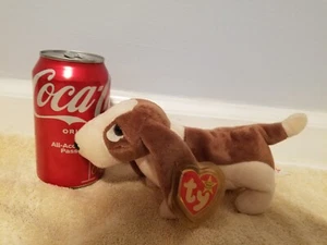 Ty Beanie Babies 1998 plush Tracker the Dog Bloodhound - Picture 1 of 3