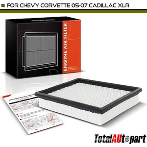New Engine Air Filter for Cadillac XLR 2006-2009 Chevrolet Corvette 2005-2007 - Picture 1 of 8