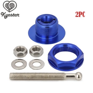KYOSTAR 1.25" Latch Bonnet Metal Push Button 2Pcs Quick Release kit Universal - Picture 1 of 8