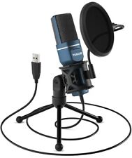 TONOR TC-777 Podcast Microphone, USB Computer, Cardioid Condenser PC Microphone.